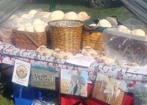 Whirld Works Farm texas yarn lovers booth