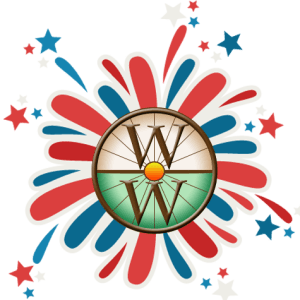Whirld Works Logo Fireworks
